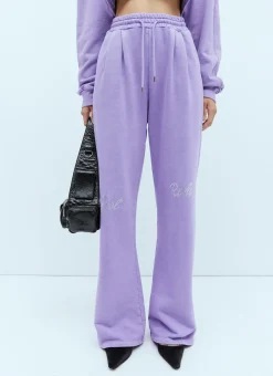 Crystal Embellished Track Pants
