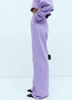 Crystal Embellished Track Pants