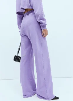 Crystal Embellished Track Pants