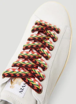 Curb Low-Top Suede Sneakers