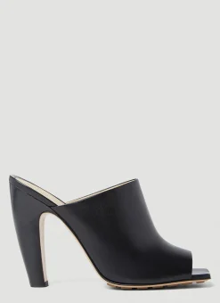 Curved Heel Mules