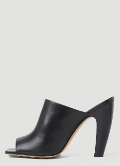 Curved Heel Mules