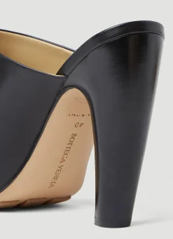 Curved Heel Mules