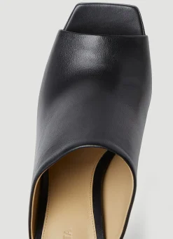 Curved Heel Mules