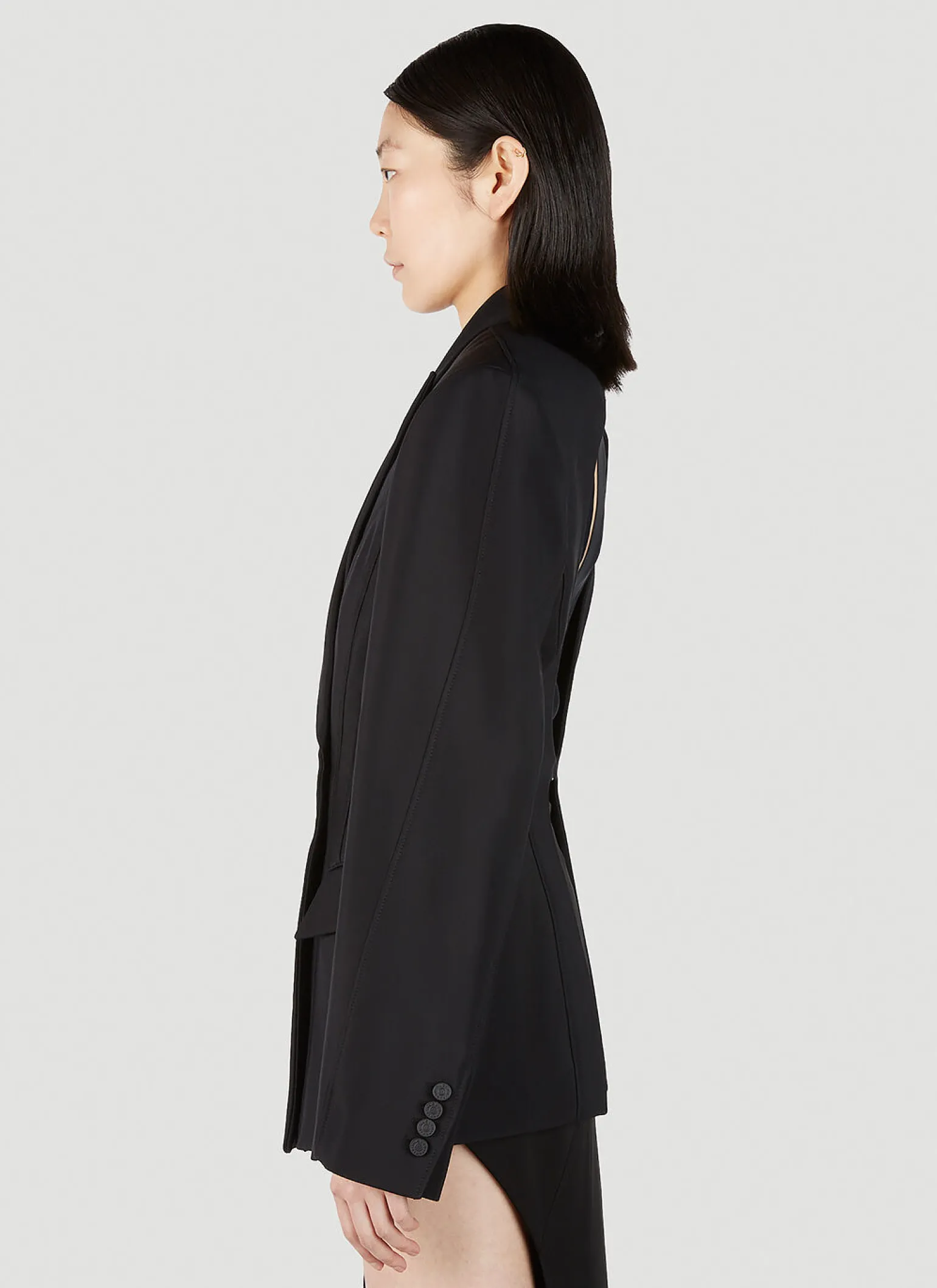 Cut Out Blazer