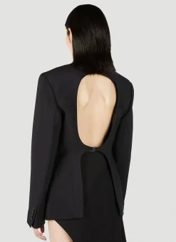 Cut Out Blazer
