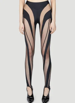 Cut Out Illusion Leggings