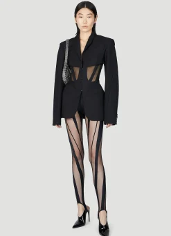 Cut Out Illusion Leggings