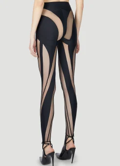 Cut Out Illusion Leggings
