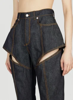 Cut Out Jeans