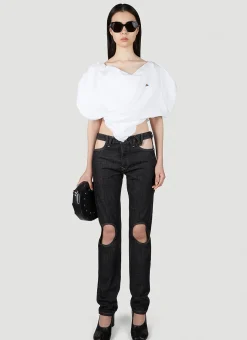 Cut Out Jeans