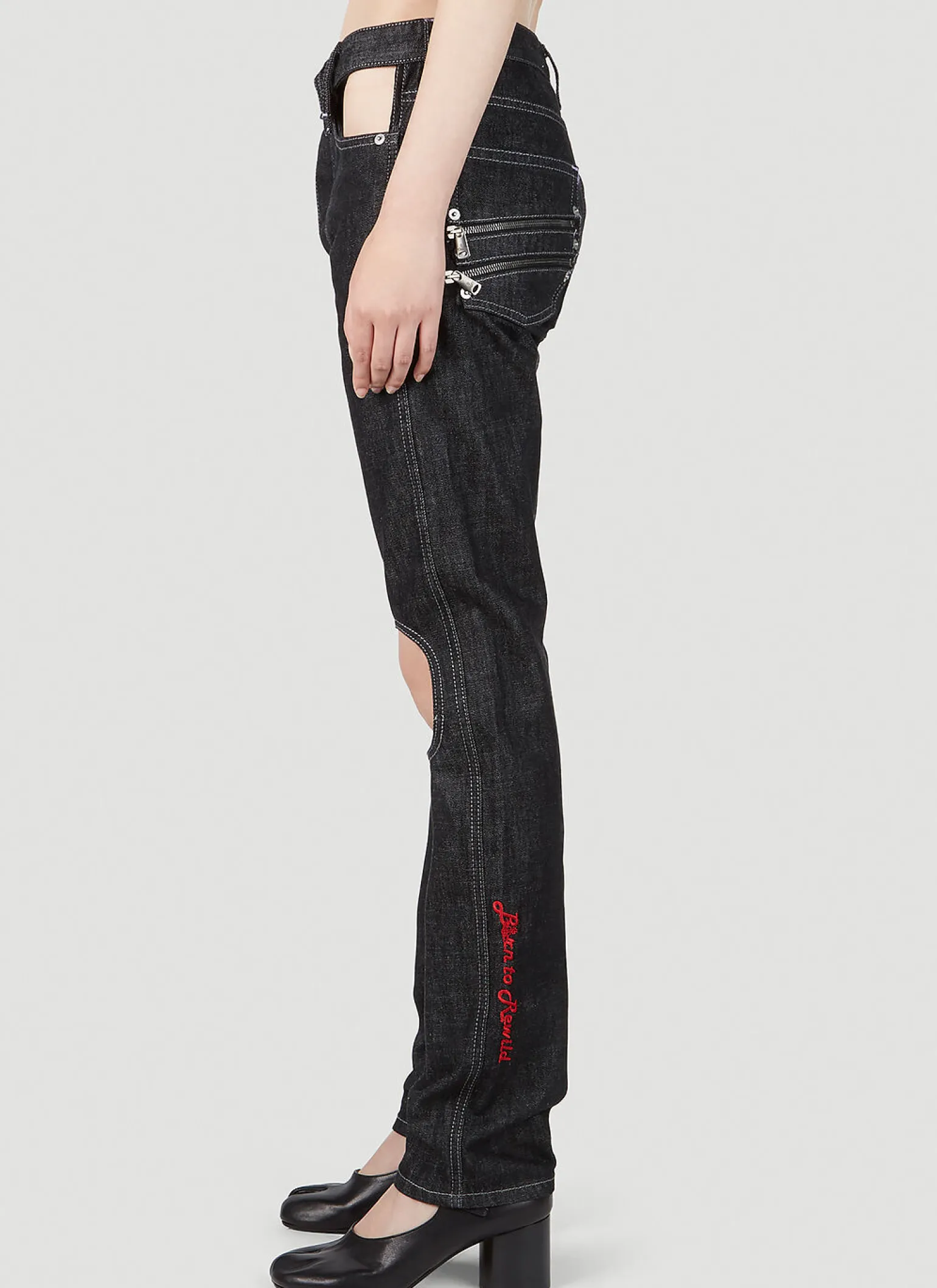 Cut Out Jeans