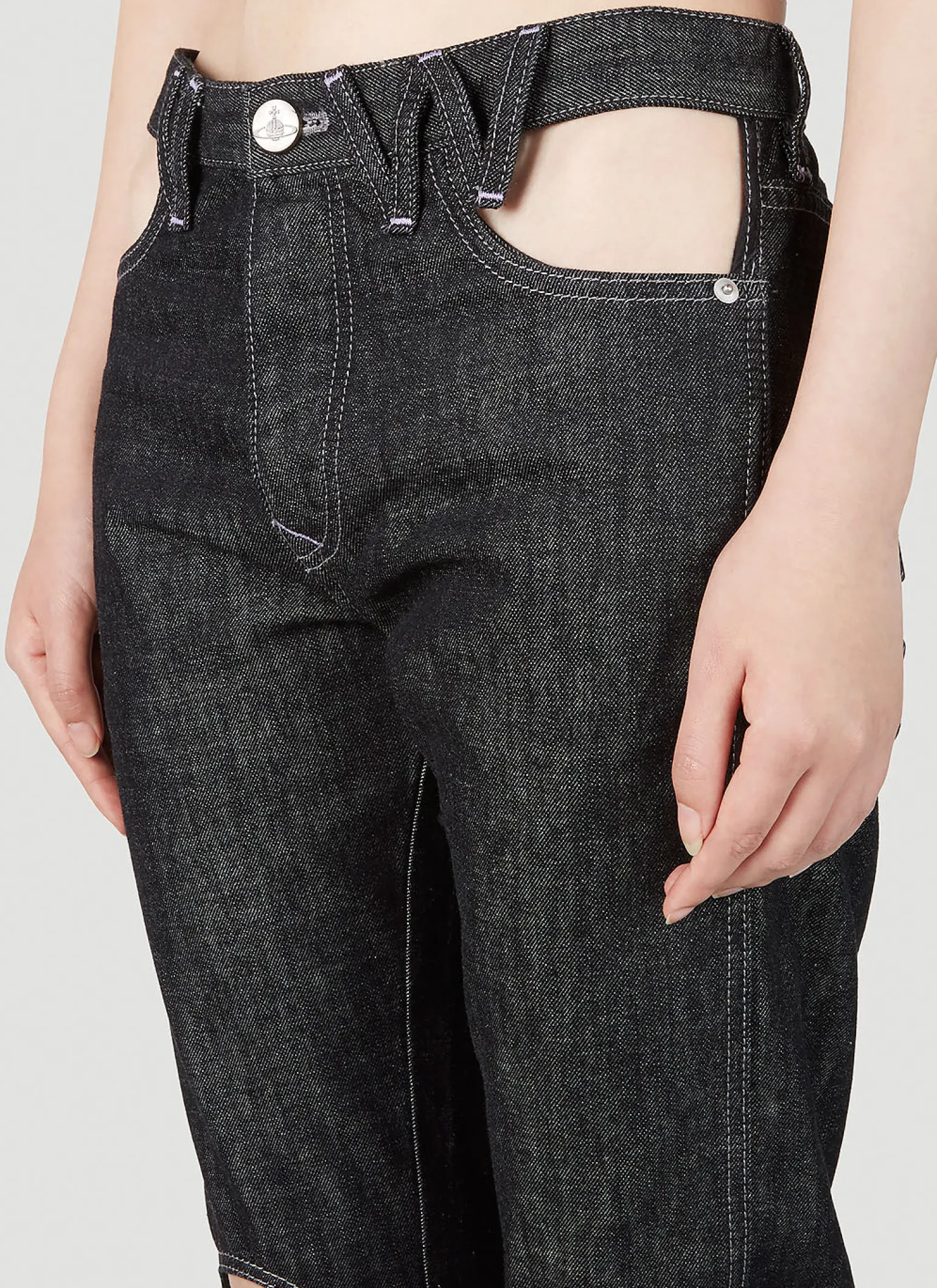 Cut Out Jeans