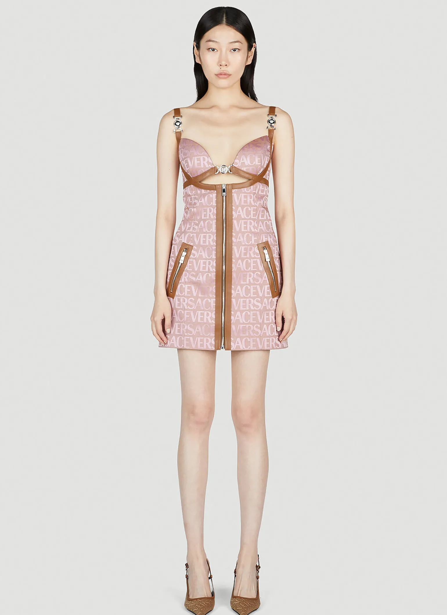 Cut-Out Medusa Dress