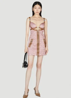 Cut-Out Medusa Dress