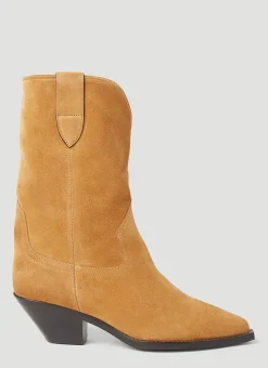 Dahope Suede Cowboy Boots