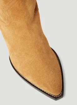 Dahope Suede Cowboy Boots