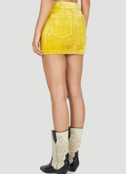 Damia Corduroy Mini Skirt