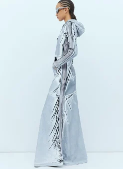 D-Aral Hooded Maxi Dress