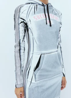 D-Aral Hooded Maxi Dress