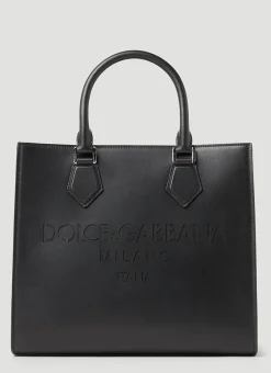 Debossed Logo Tote Bag