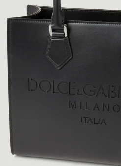 Debossed Logo Tote Bag
