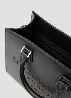 Debossed Logo Tote Bag