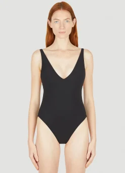Deep Neck Swimsuit