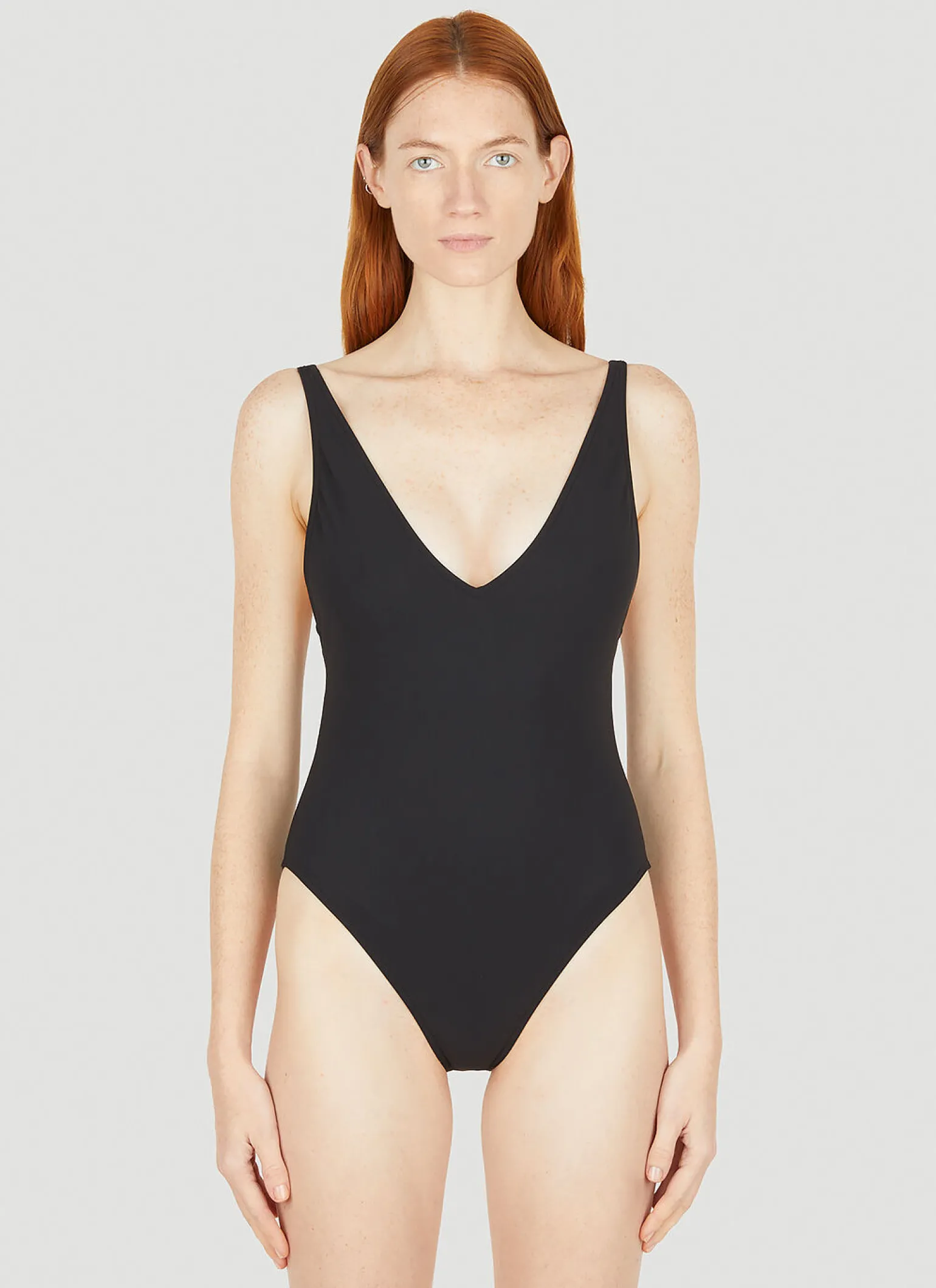 Deep Neck Swimsuit