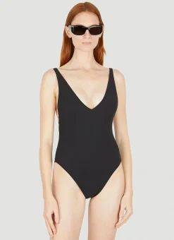 Deep Neck Swimsuit