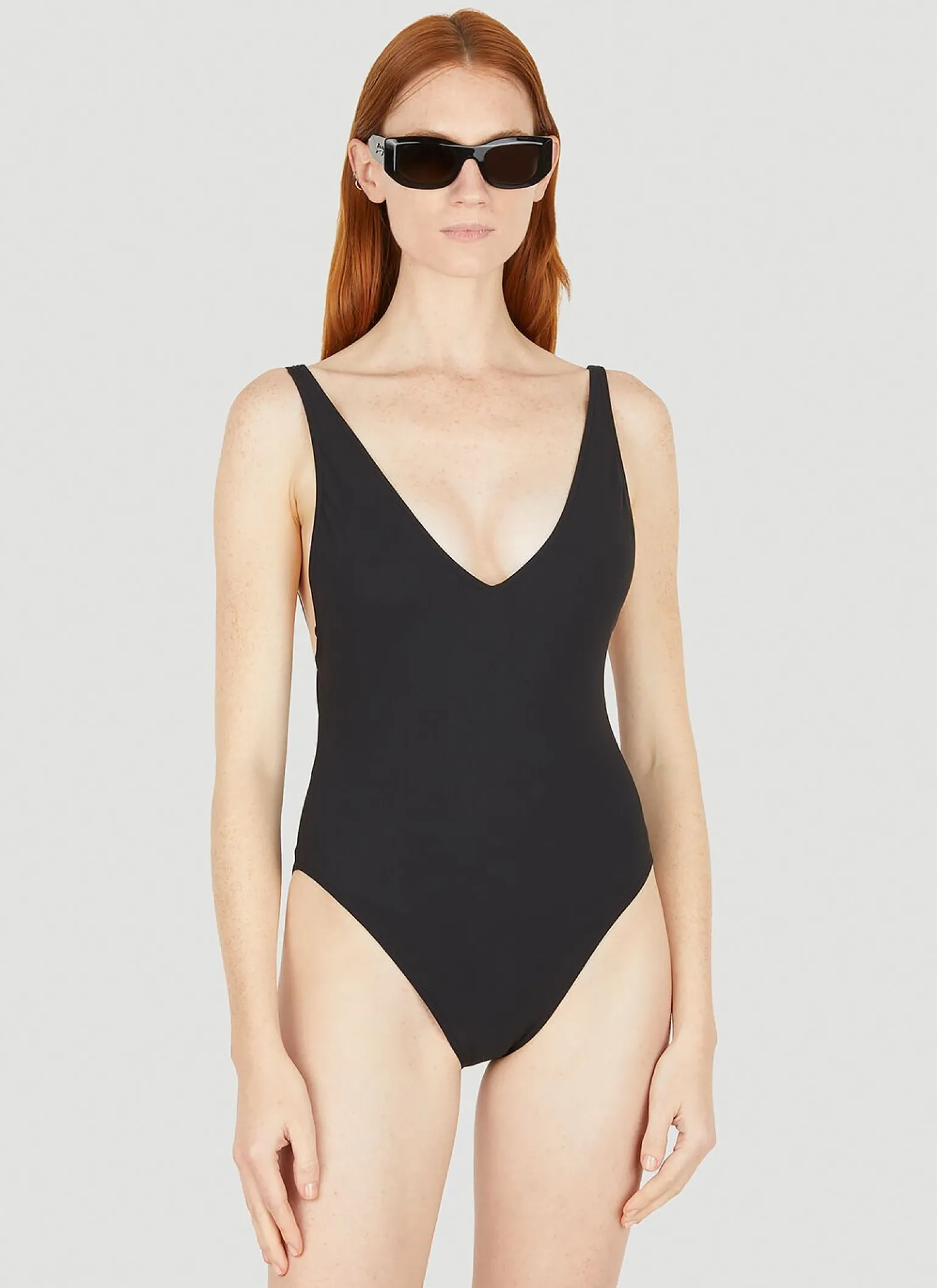 Deep Neck Swimsuit