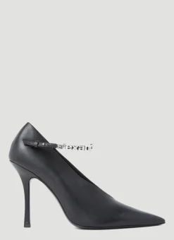 Delphine Ankle Strap Pumps