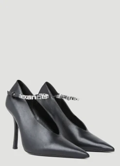 Delphine Ankle Strap Pumps