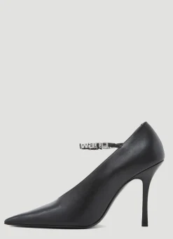 Delphine Ankle Strap Pumps
