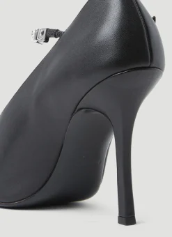 Delphine Ankle Strap Pumps