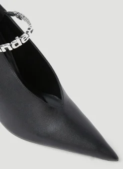 Delphine Ankle Strap Pumps