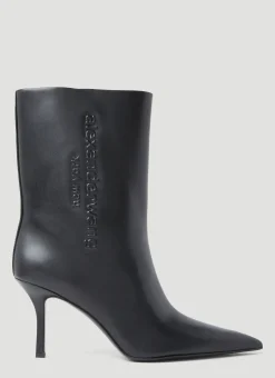 Delphine Leather Ankle Boots
