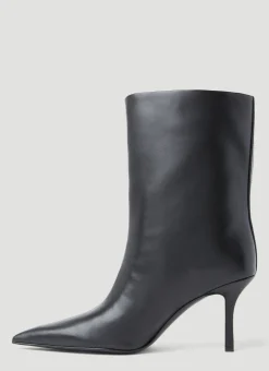 Delphine Leather Ankle Boots