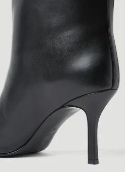 Delphine Leather Ankle Boots