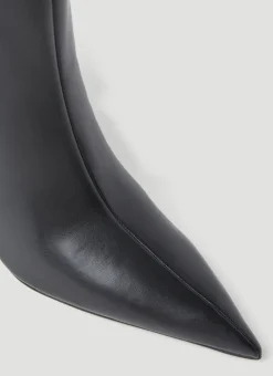 Delphine Leather Ankle Boots
