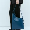 Demi Lune Leather Shoulder Bag