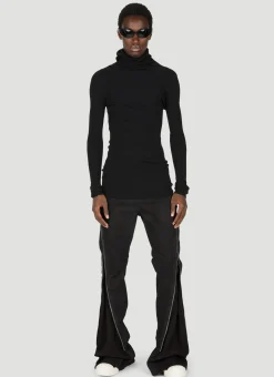 Denim Bolan Banana Zip Pants