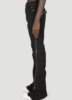 Denim Bolan Banana Zip Pants