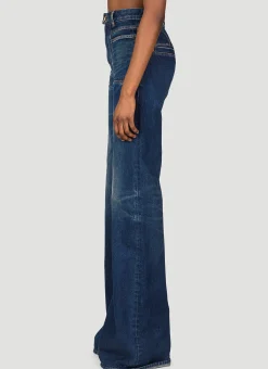 Denim Flared Jeans