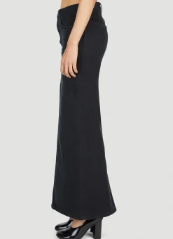 Denim Maxi Skirt