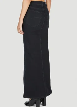 Denim Maxi Skirt