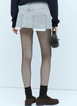Denim Mini Skirt