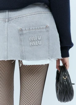 Denim Mini Skirt