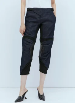 Denim Racing Pants