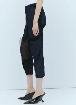 Denim Racing Pants